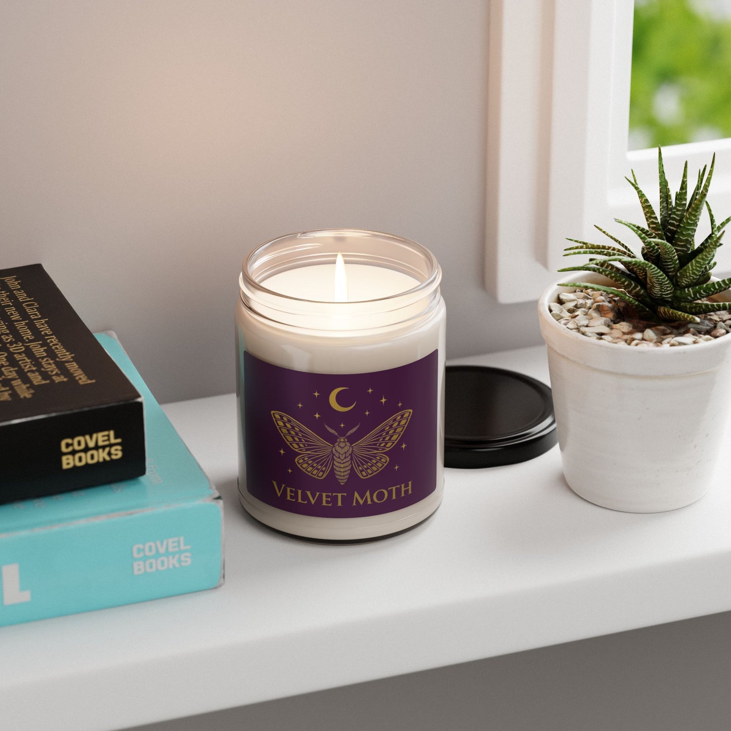 Velvet Moth - Scented Soy Candle, 9oz