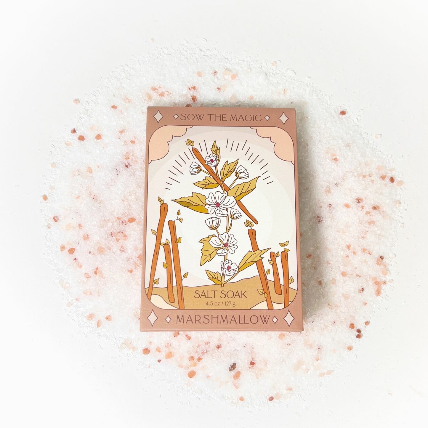 Sow the Magic - Marshmallow Tarot Salt Soak