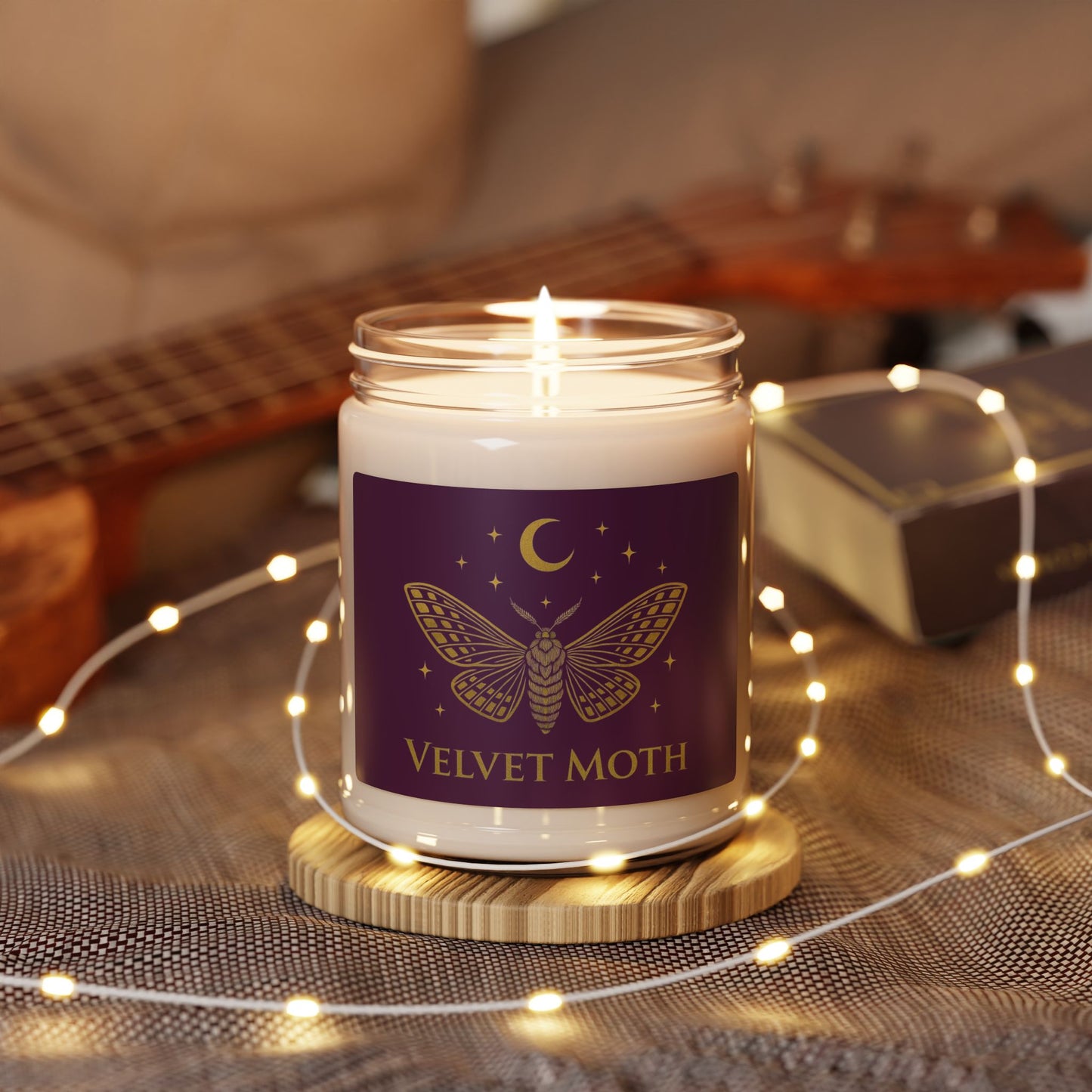 Velvet Moth - Scented Soy Candle, 9oz