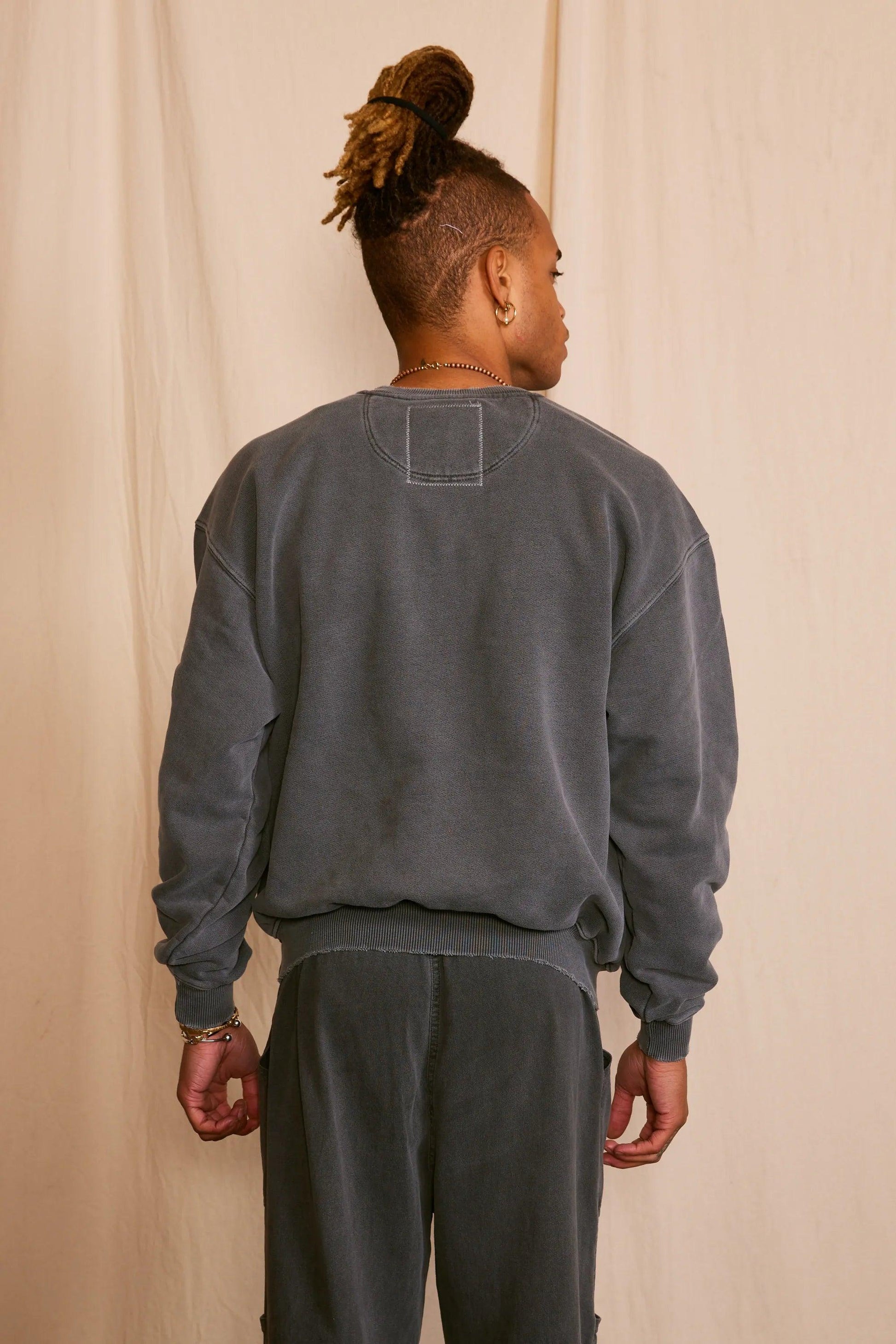 Def Leppard Upcycled Golden Men's Sweatshirt-1