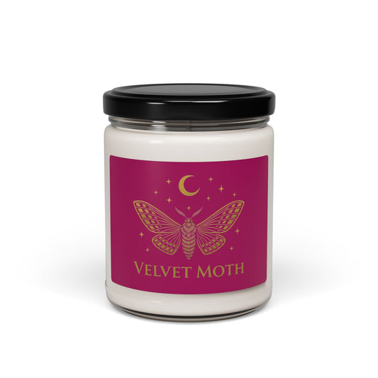 Velvet Moth - Scented Soy Candle, 9oz