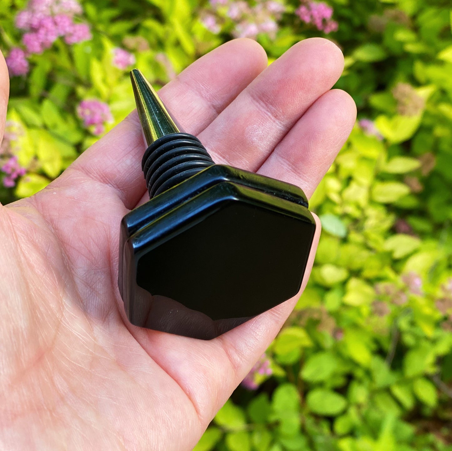 Another Class Hexagon Stone Wine Stopper By Young-9