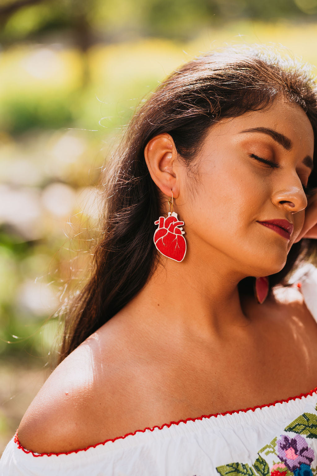LE CHIC MIAMI - Anatomical Heart Hoops