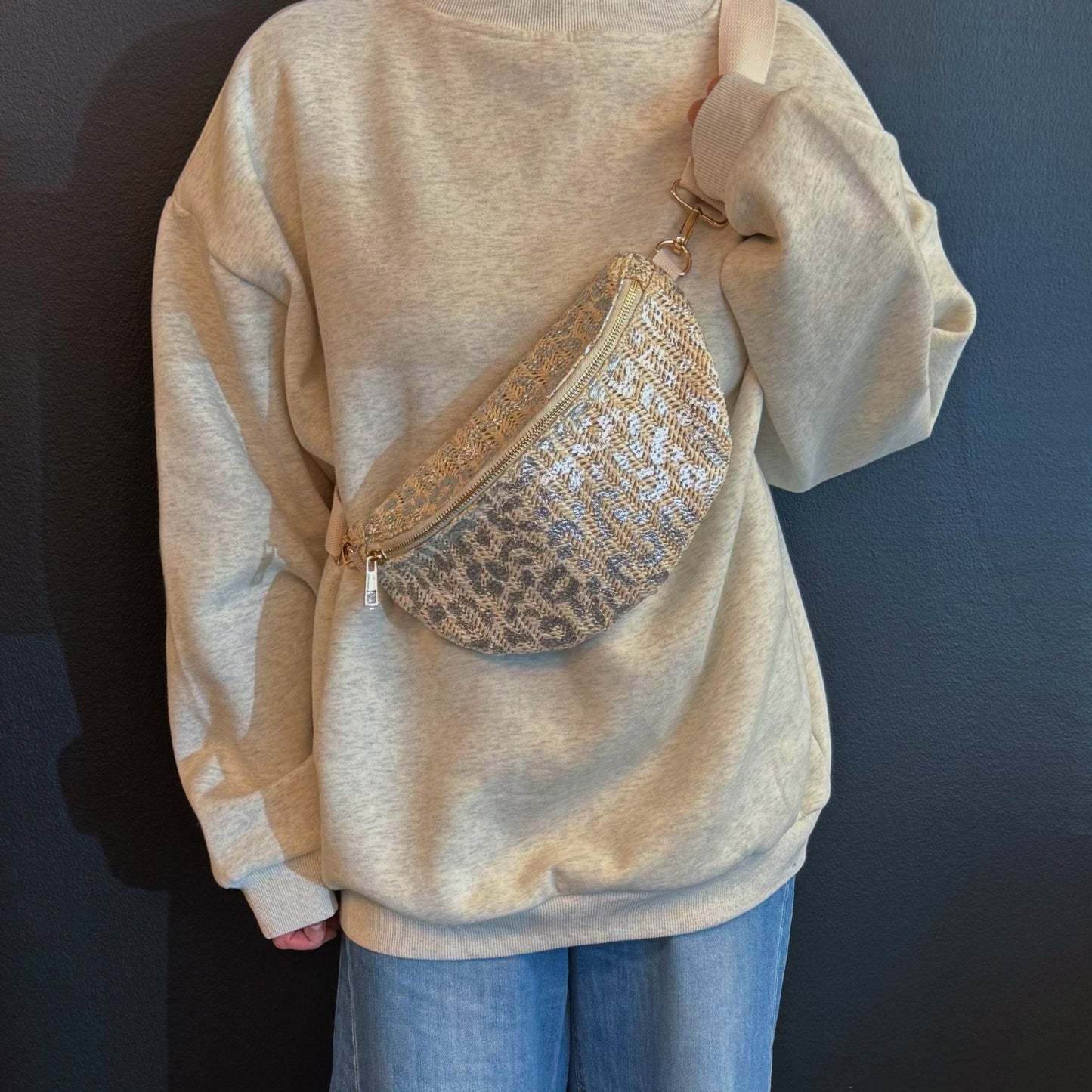 Cheetah Belt Sling Bag