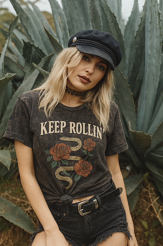 Keep Rollin’ Cloud Tee-0