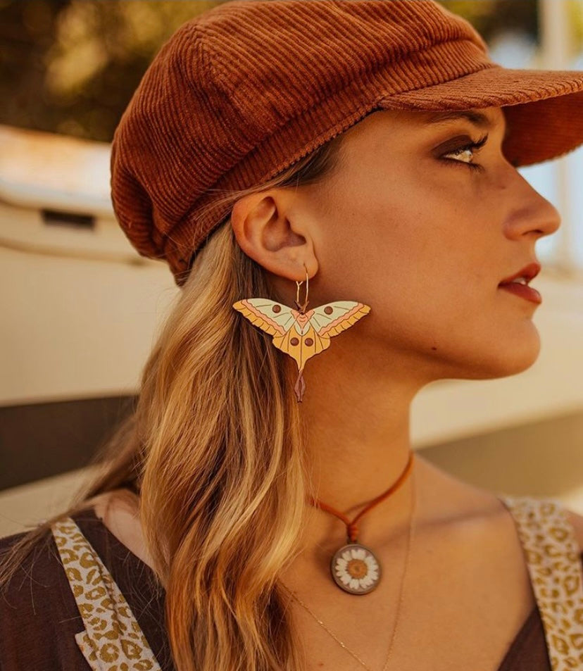 LE CHIC MIAMI - 70s Moth Hoops
