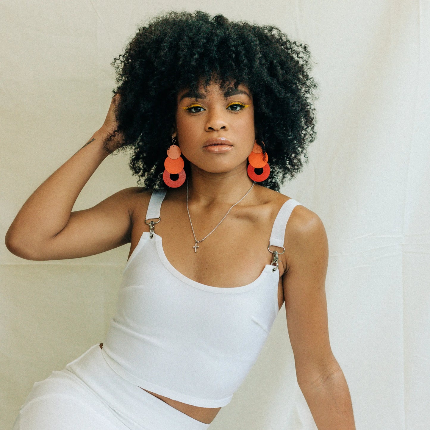 LE CHIC MIAMI - Jen Orange Dangles
