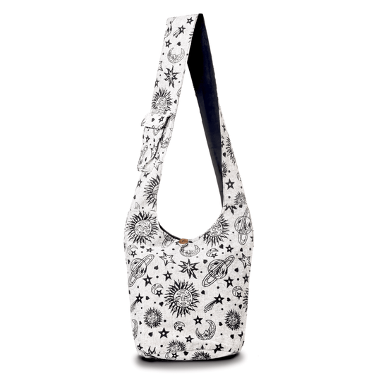 Kathmandu Collection Celestial Print Hobo Bag