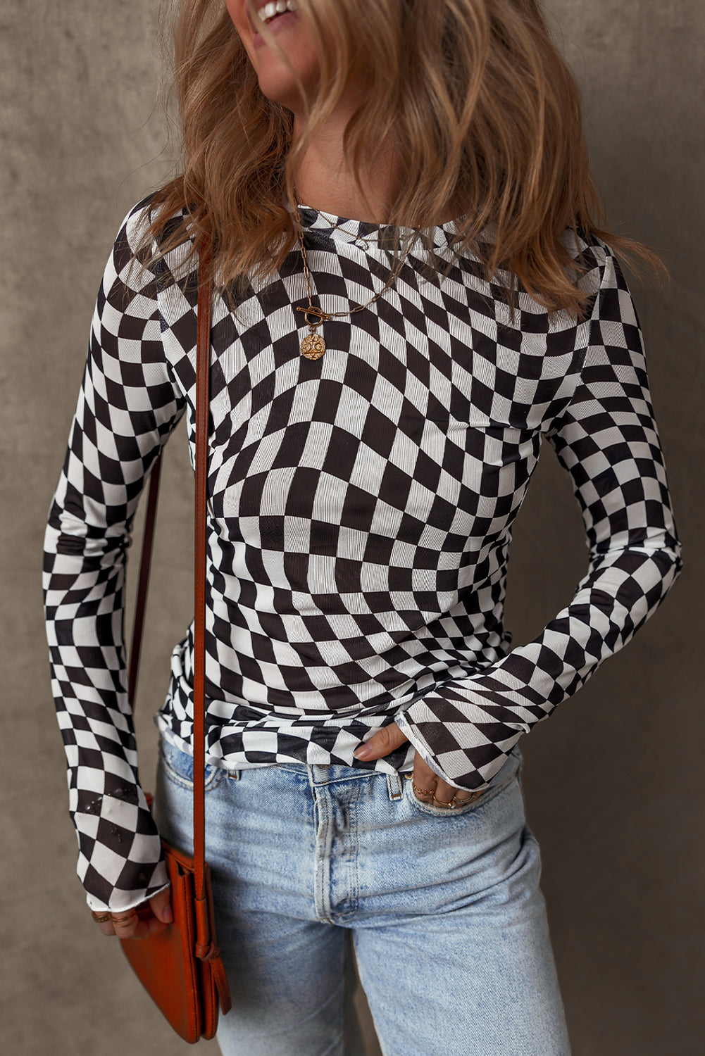 Mesh Mischief Long Sleeve Top
