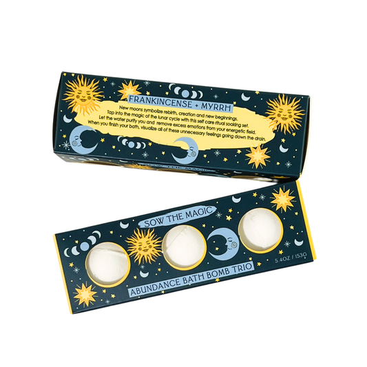 Sow the Magic - Moon Abundance Bath Bomb Trio