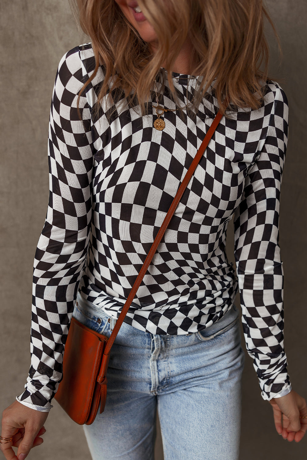 Mesh Mischief Long Sleeve Top