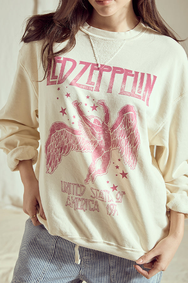 Led Zeppelin 1977 Star Struck Sweatshirt