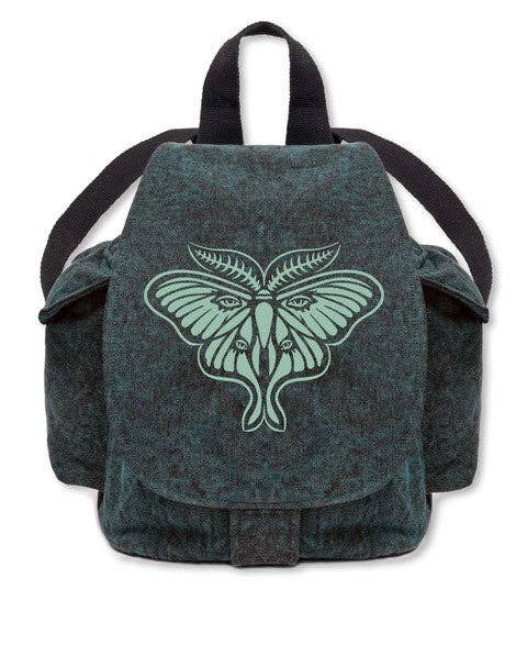 Soul Flower - Luna Moth Slouchy Backpack