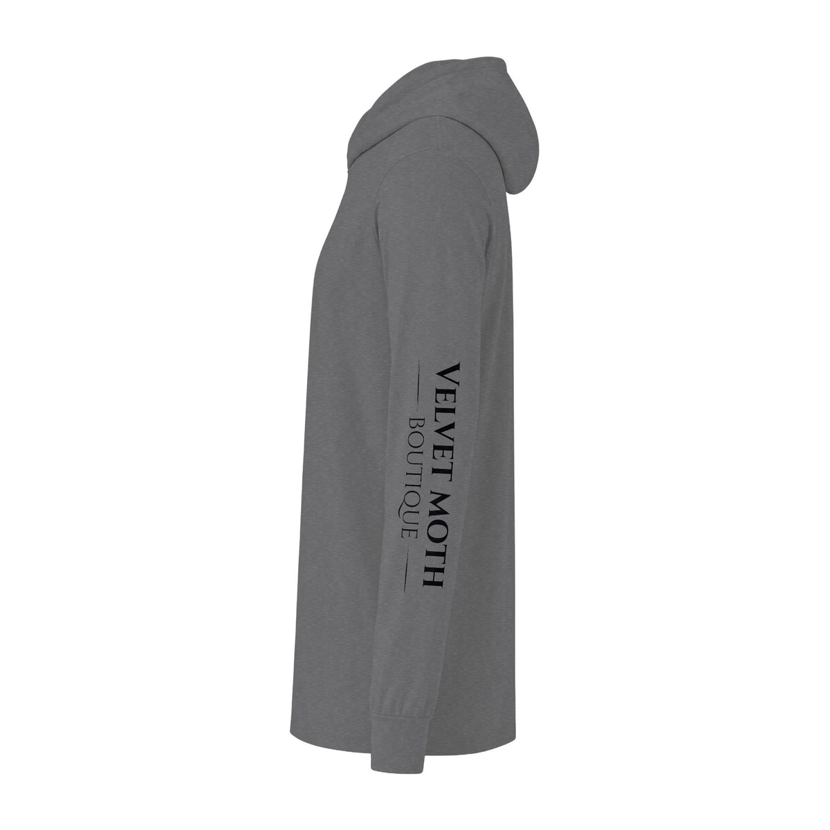 Moth Moon and Stars Hooded Tee