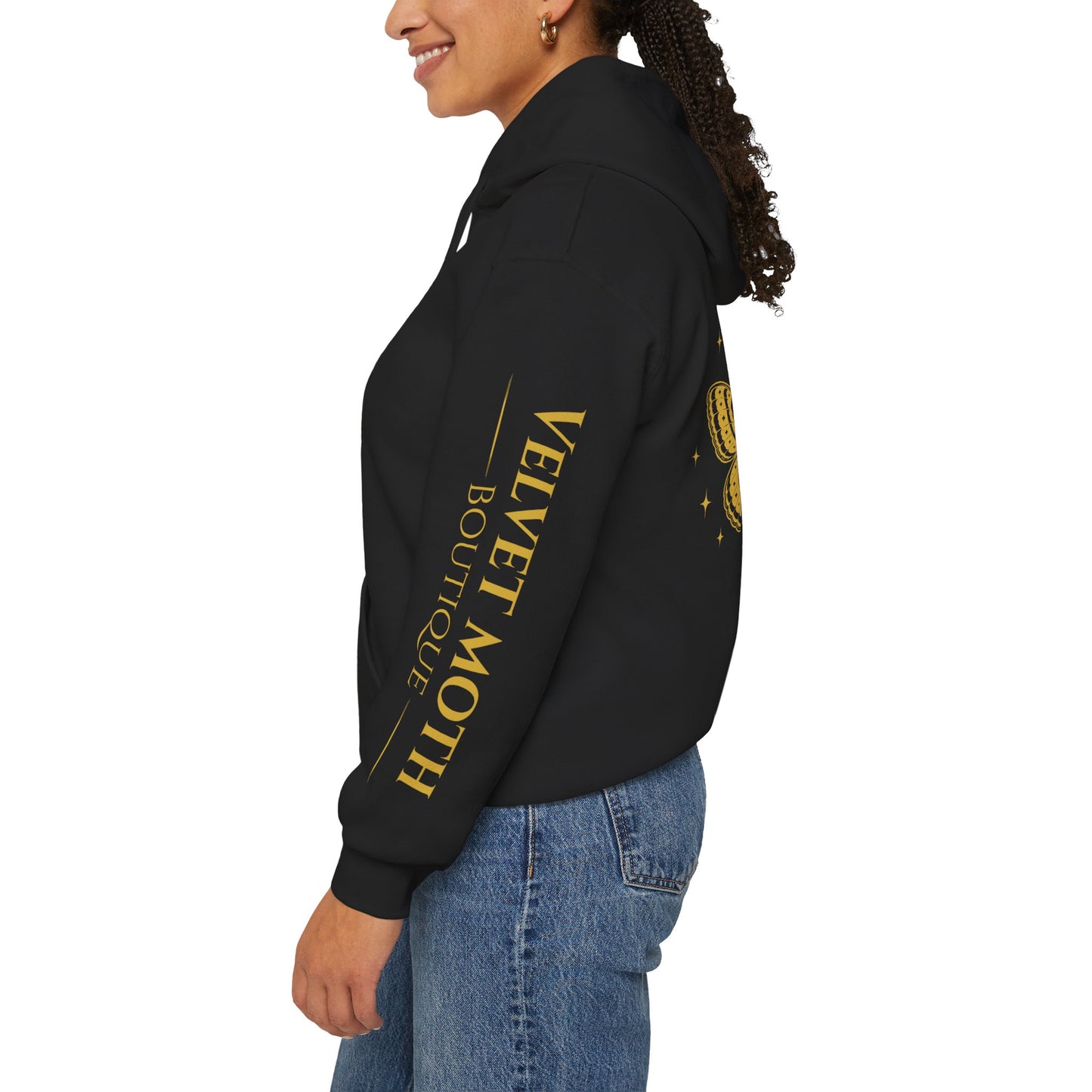 Velvet Moth Graphic Hoodie - Unisex