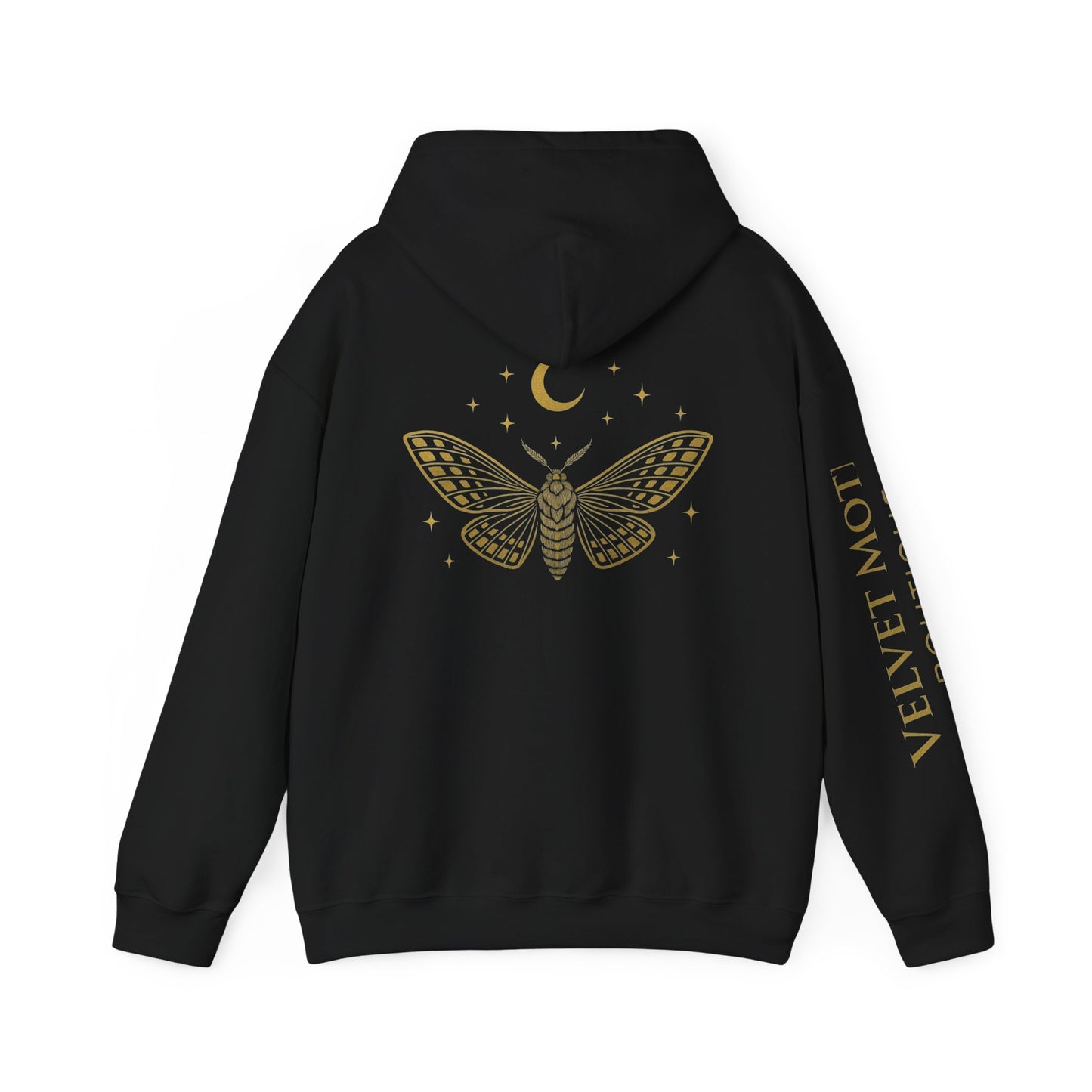 Velvet Moth Graphic Hoodie - Unisex