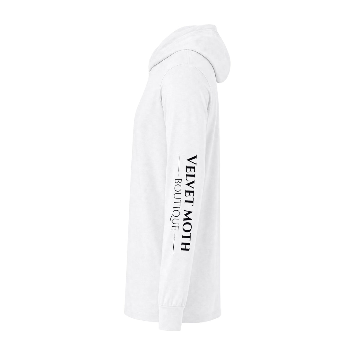 Moth Moon and Stars Hooded Tee