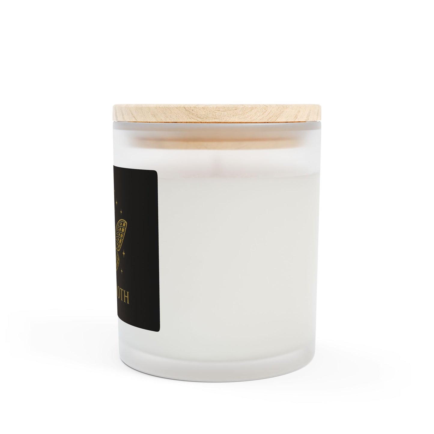 Frosted Glass Candle, 11oz