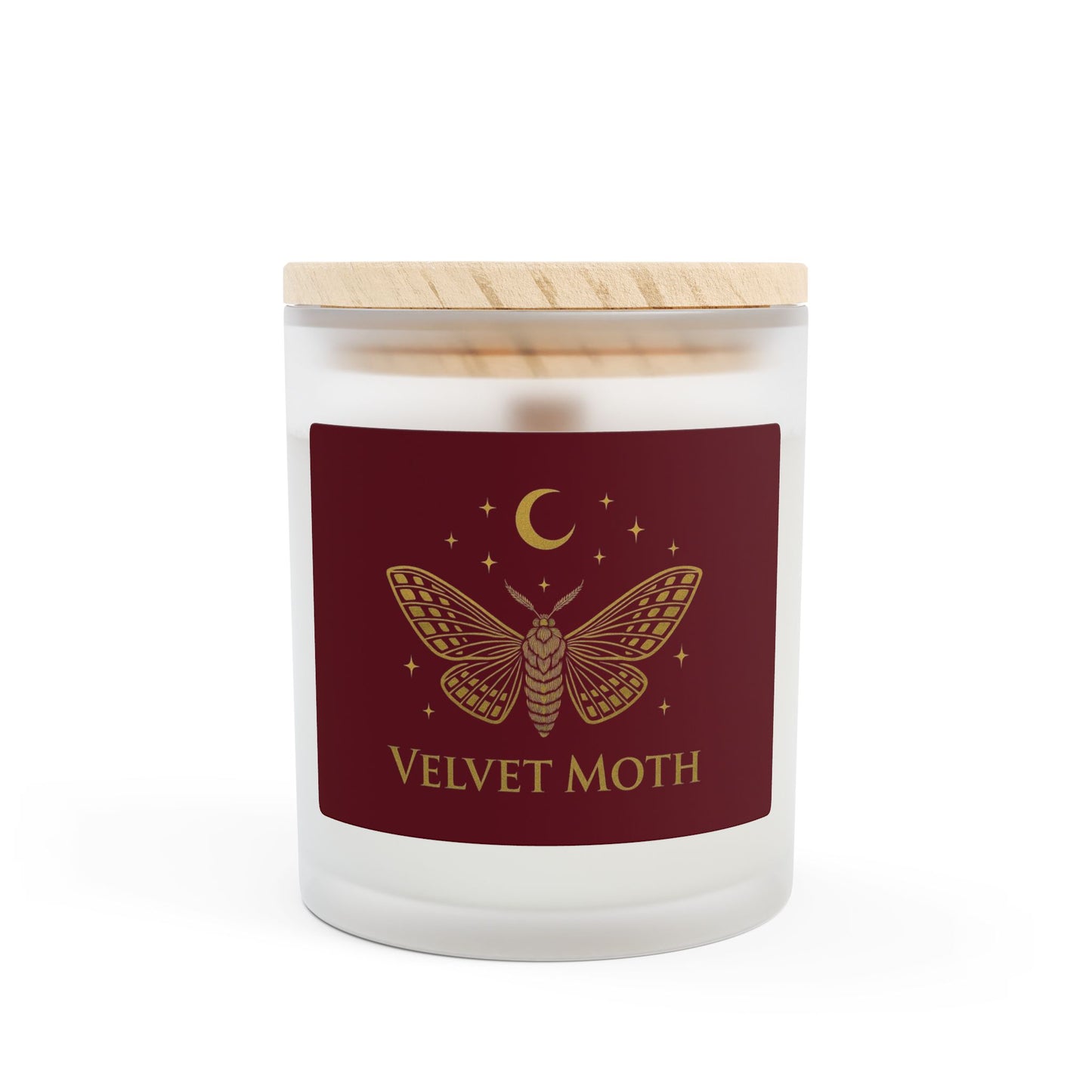 Frosted Glass Candle, 11oz