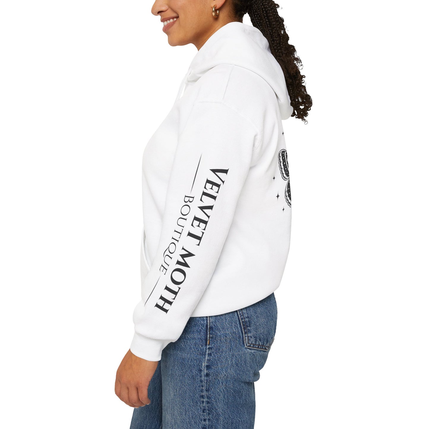Velvet Moth Graphic Hoodie - Unisex