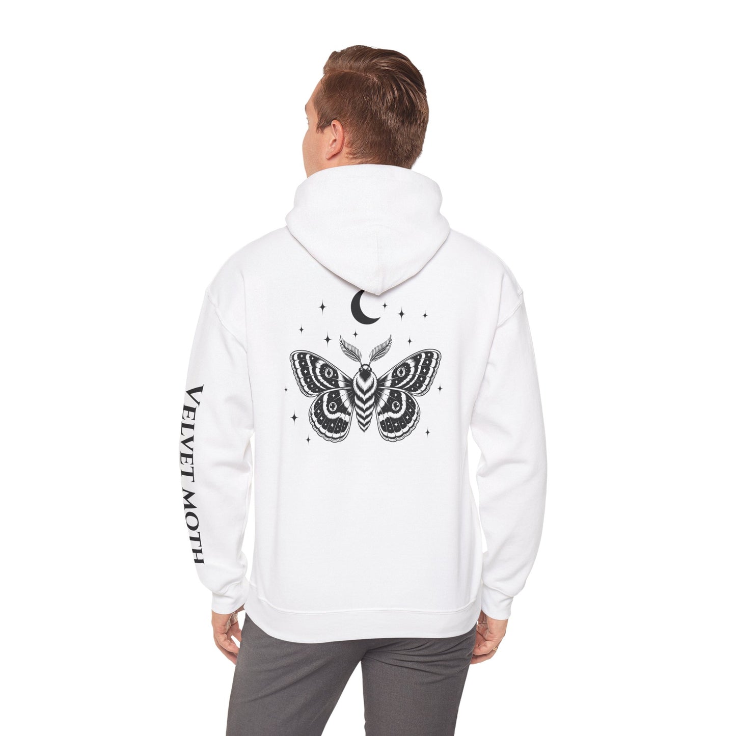 Velvet Moth Graphic Hoodie - Unisex