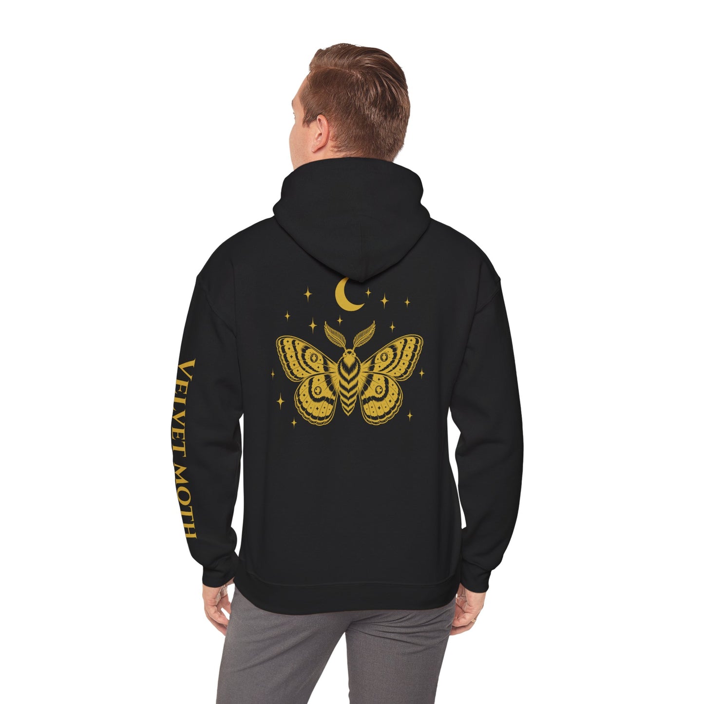 Velvet Moth Graphic Hoodie - Unisex