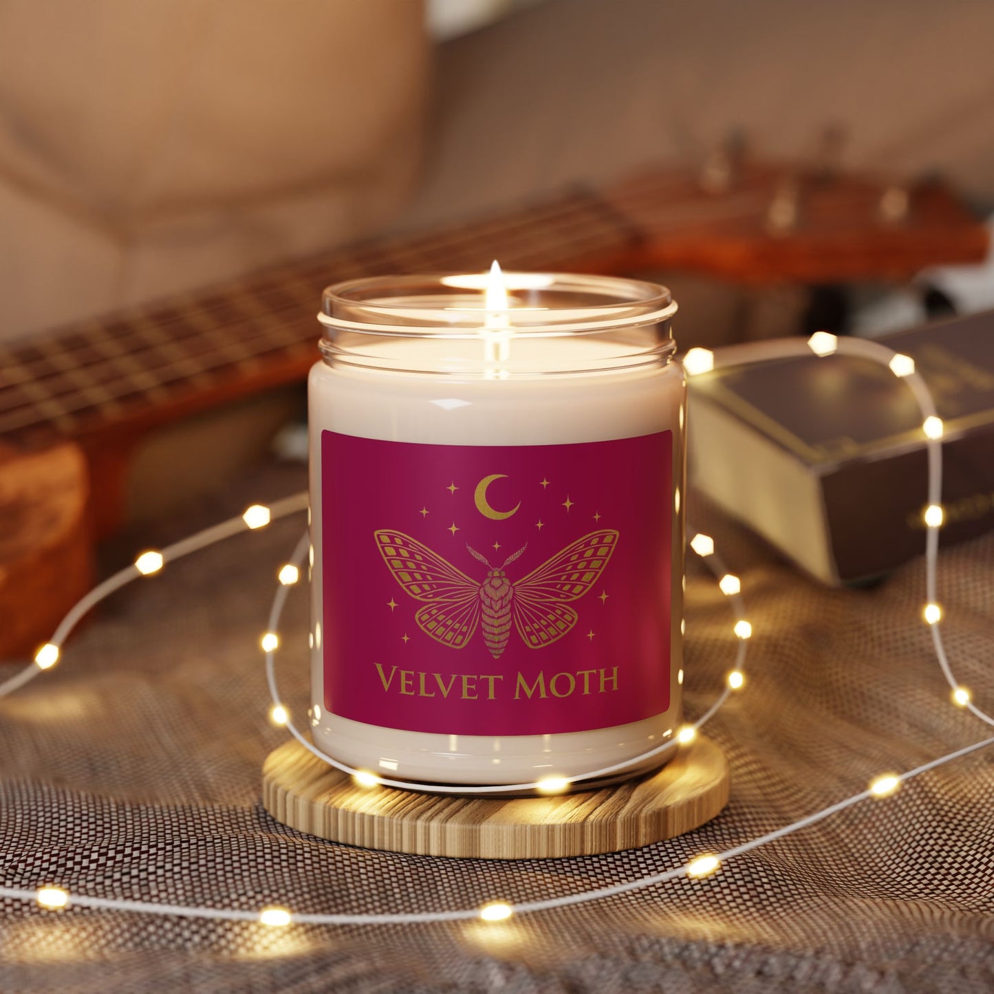 Velvet Moth - Scented Soy Candle, 9oz