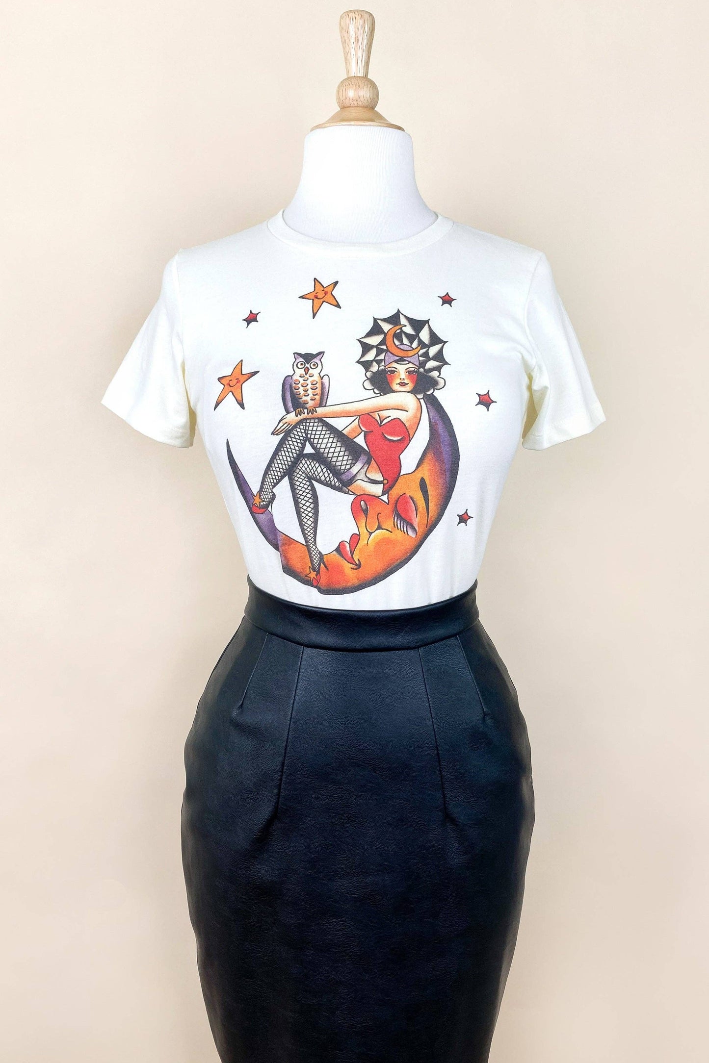 Here Comes the Night Fitted Tee
