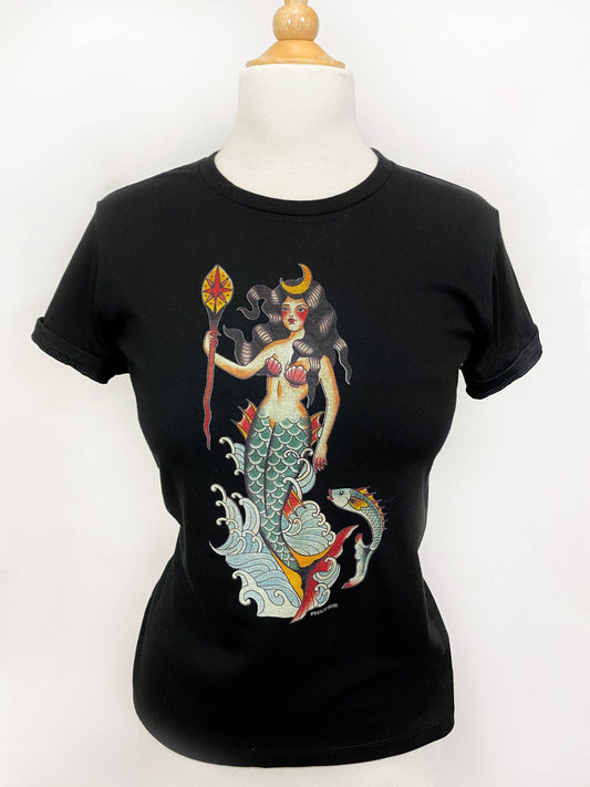 Queen of The Seven Seas Fitted Tee