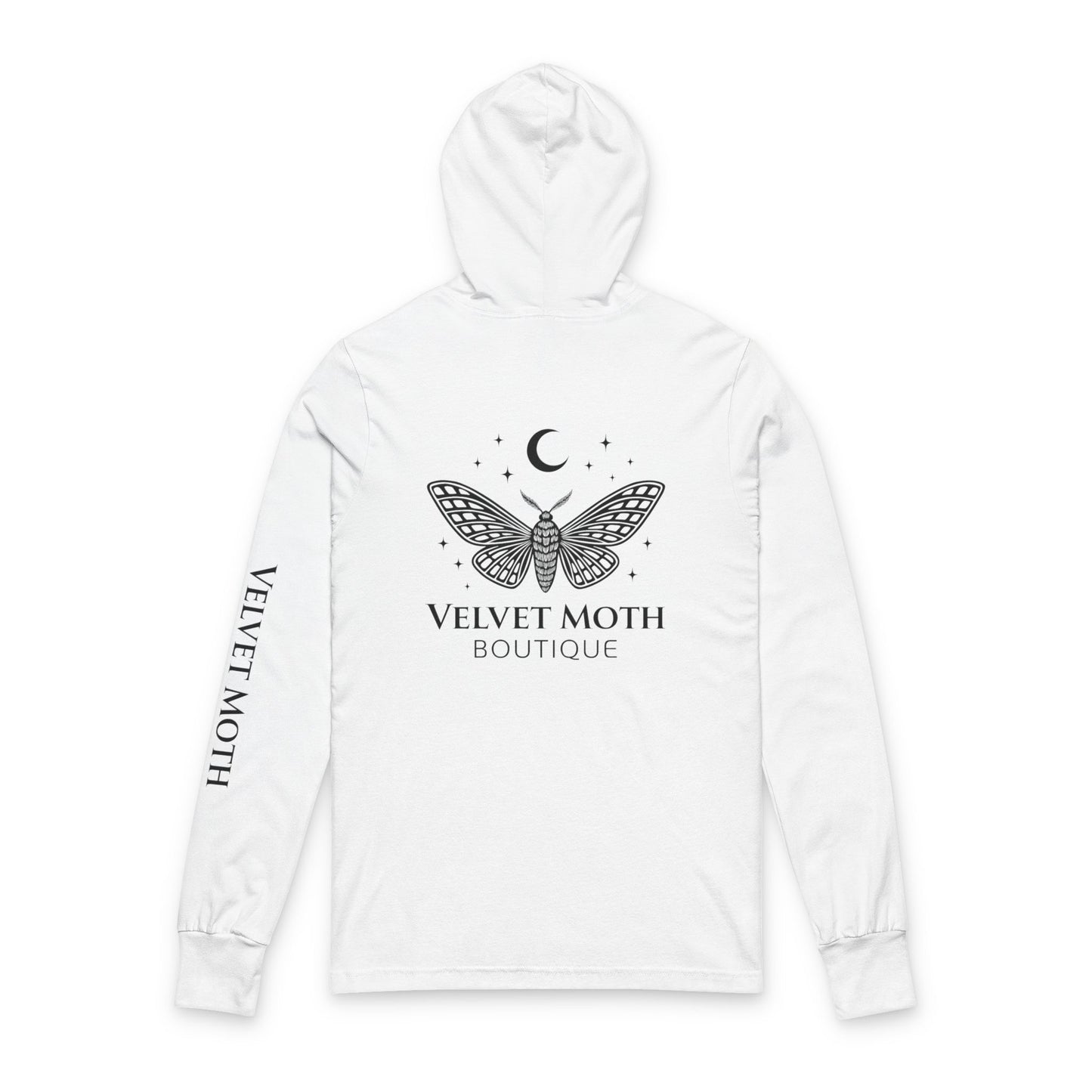 Velvet Moth Moon and Stars Hooded Tee