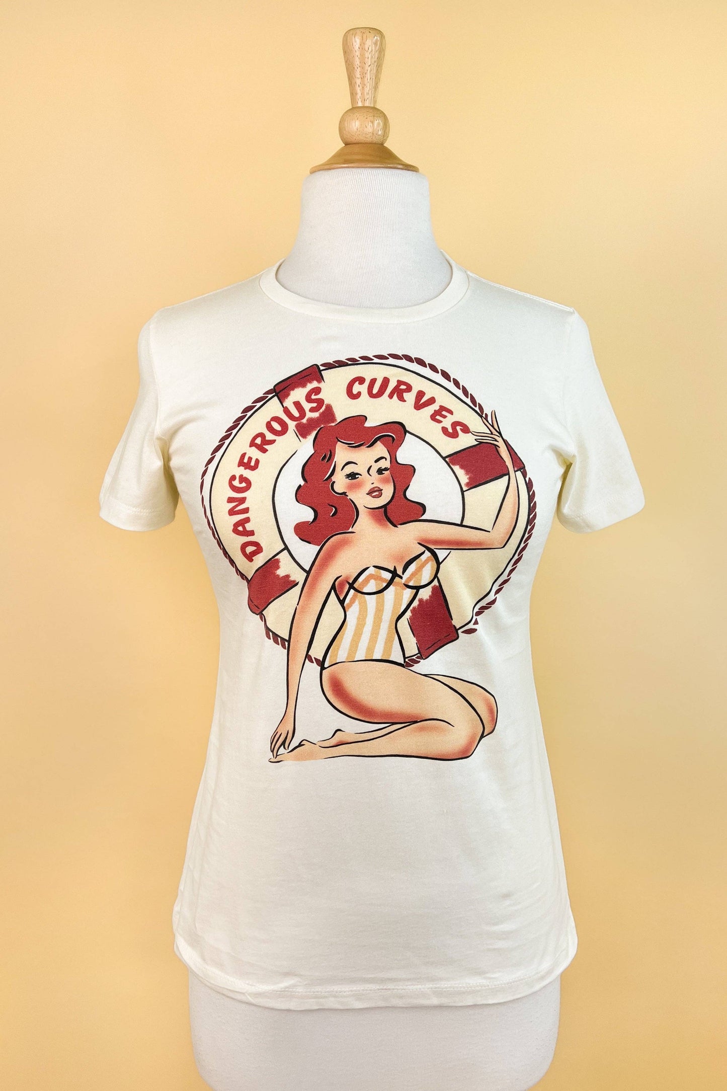 Dangerous curves Fitted Tee