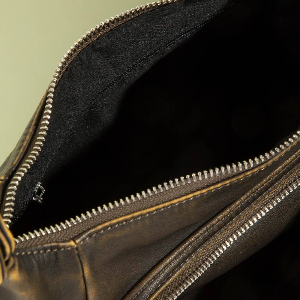 Fame - Multi Pocket Leather Shoulder Bag *Coming Soon