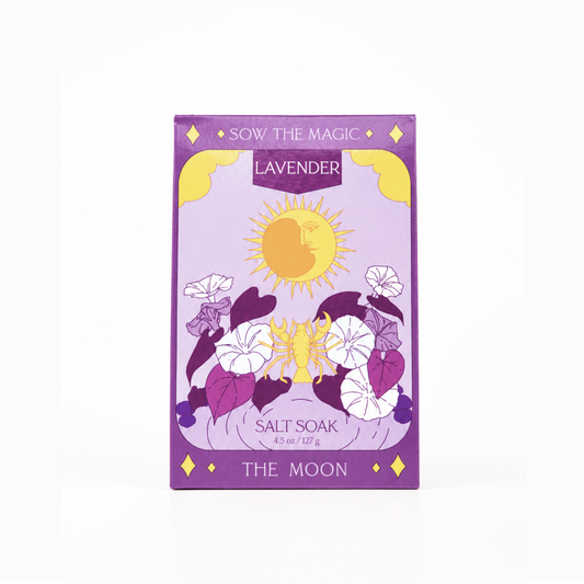 Sow the Magic - The Moon Salt Soak in Lavender