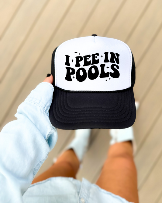 I Pee In Pools Hat