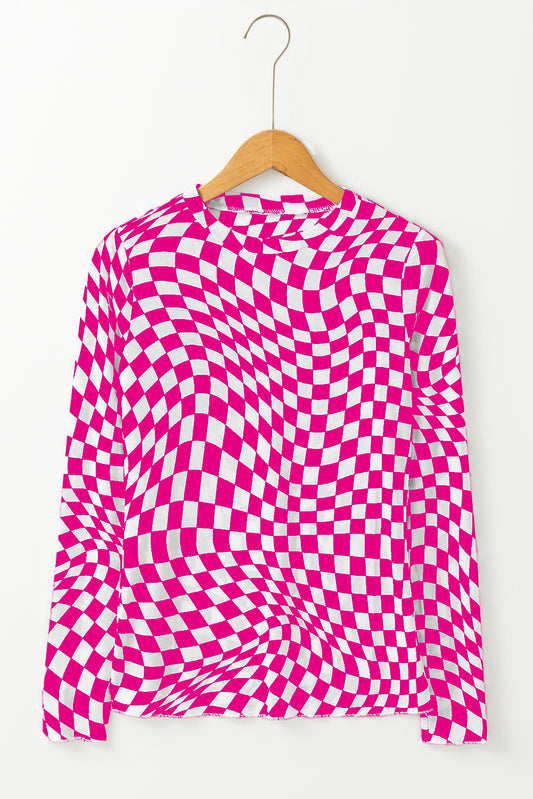 Mesh Mischief Long Sleeve Top