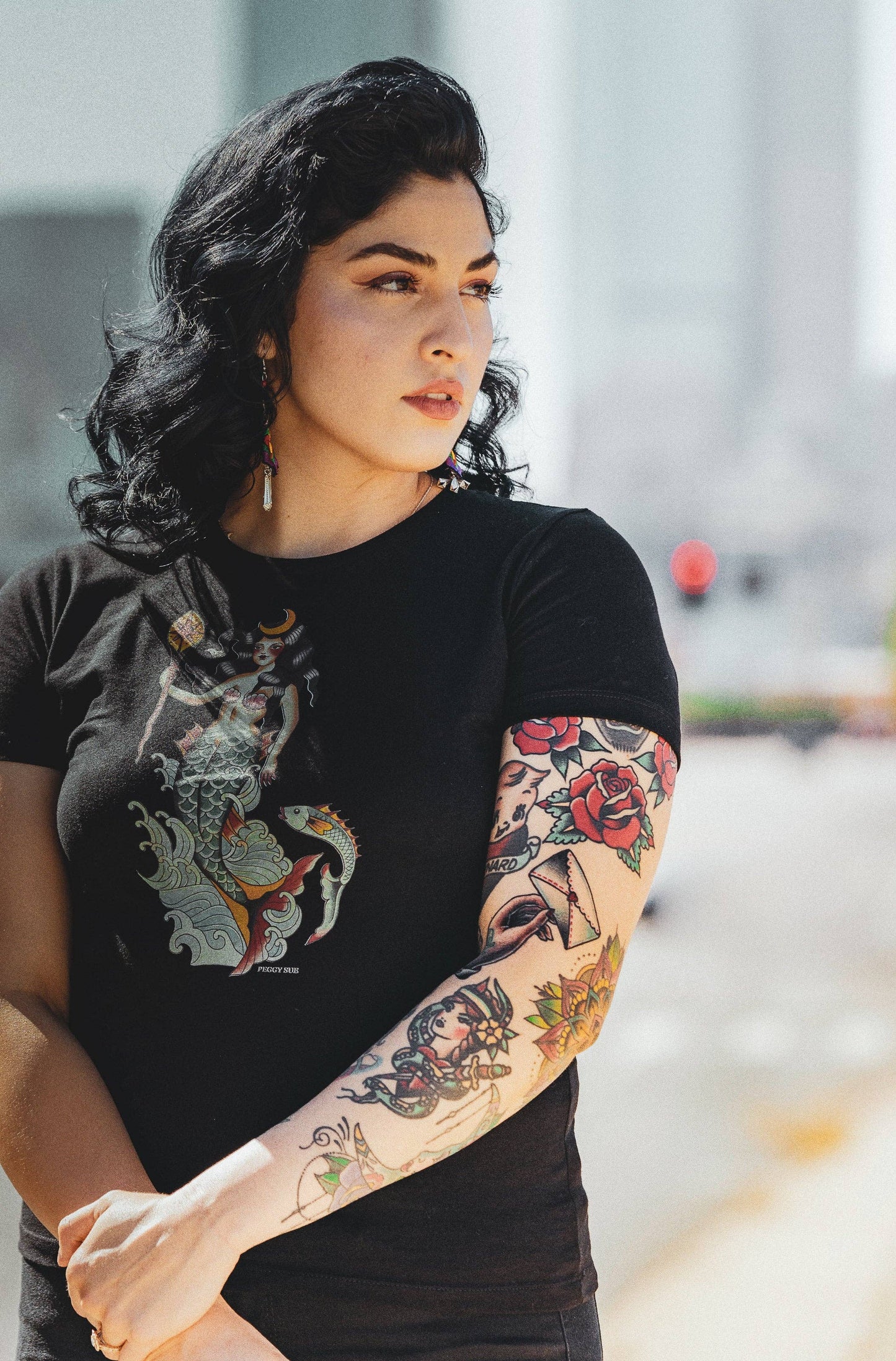 Queen of The Seven Seas Fitted Tee