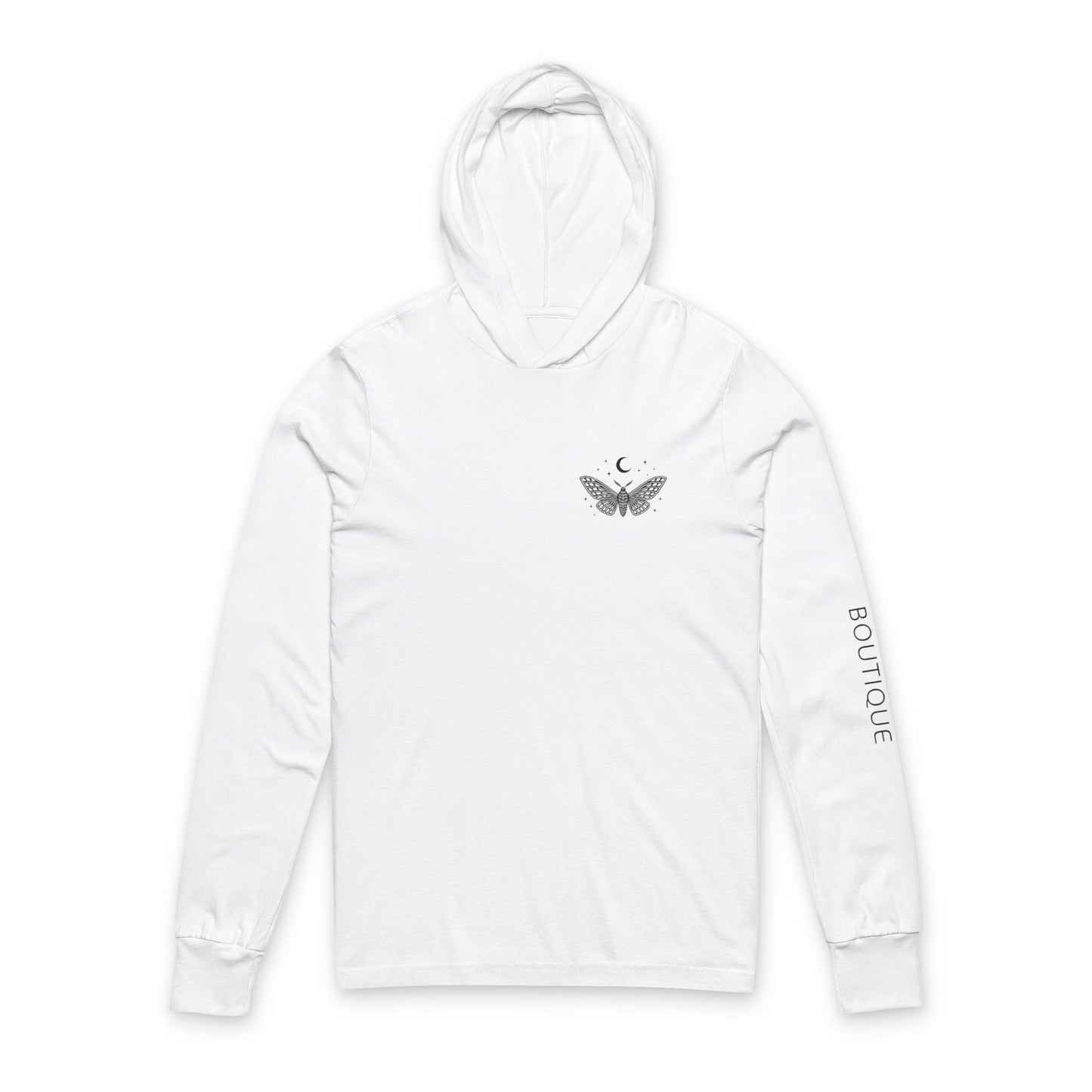 Velvet Moth Moon and Stars Hooded Tee