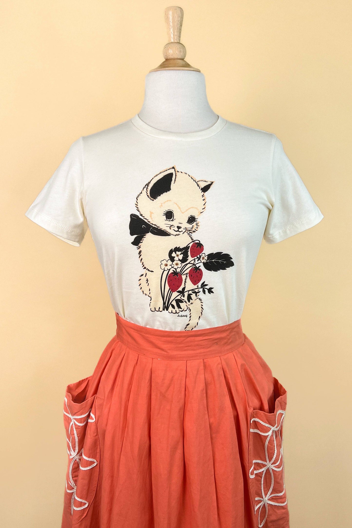 Strawberry Fields Forever Fitted Tee