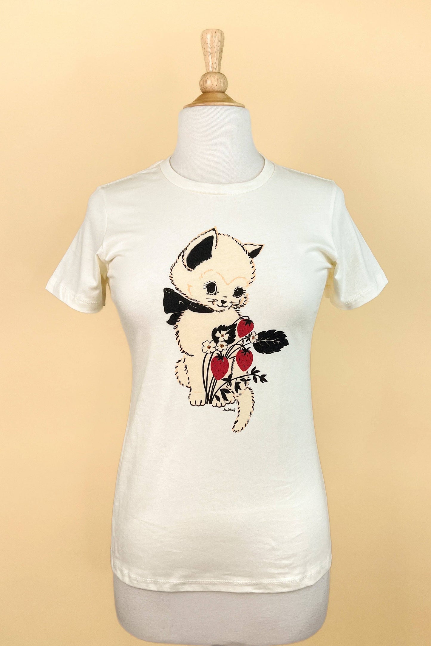 Strawberry Fields Forever Fitted Tee