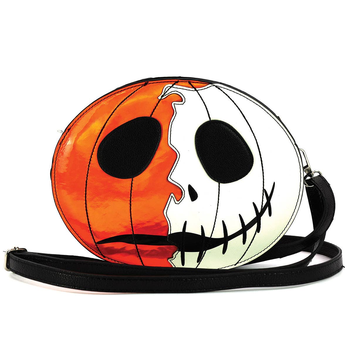 COMECO INC - Duo Face Jack-O-Lantern Crossbody Bag