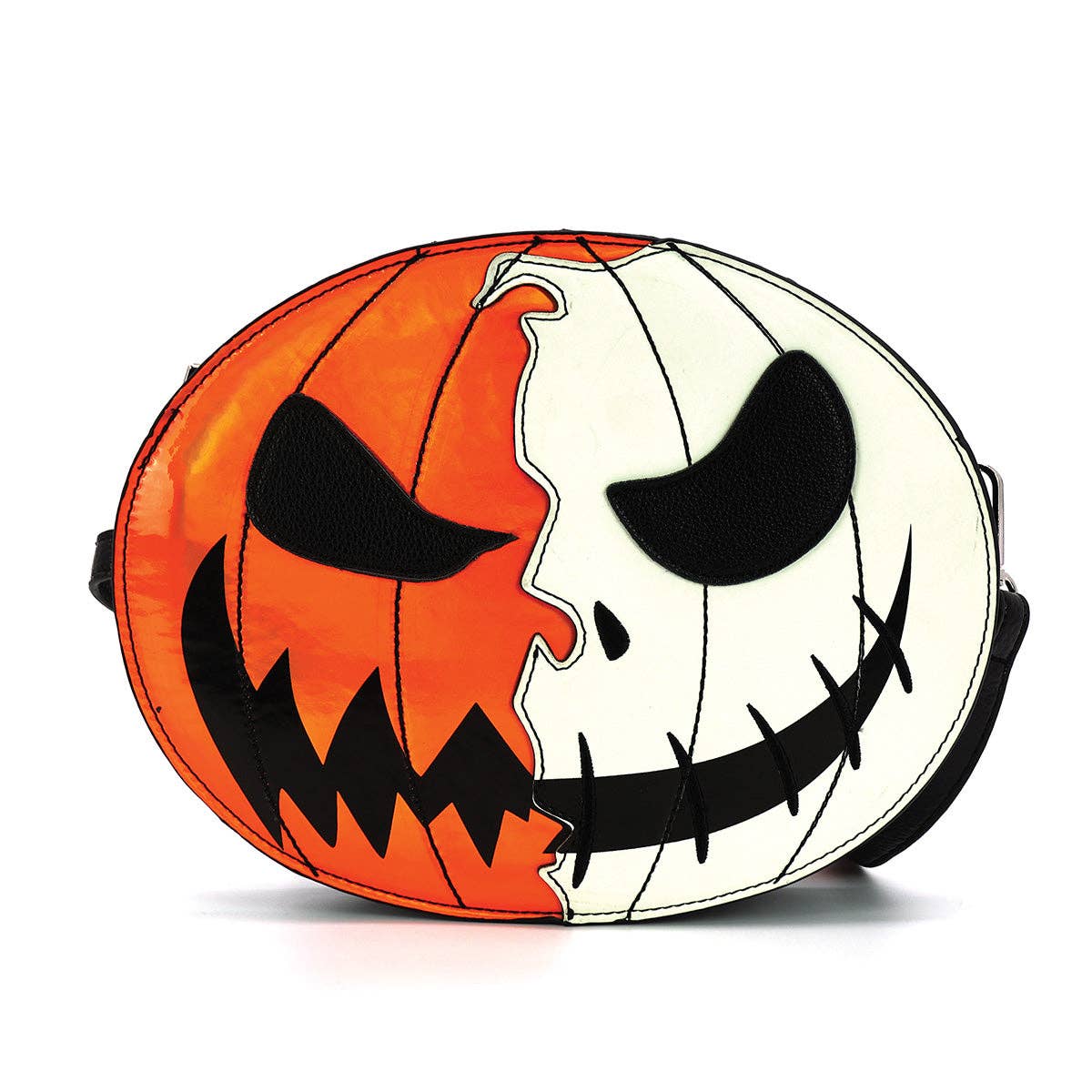 COMECO INC - Duo Face Jack-O-Lantern Crossbody Bag