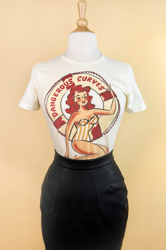 Dangerous curves Fitted Tee
