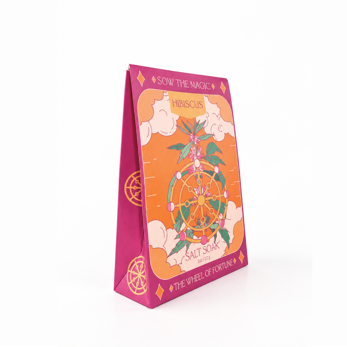 Sow the Magic - The Wheel of Fortune Salt Soak in Hibiscus