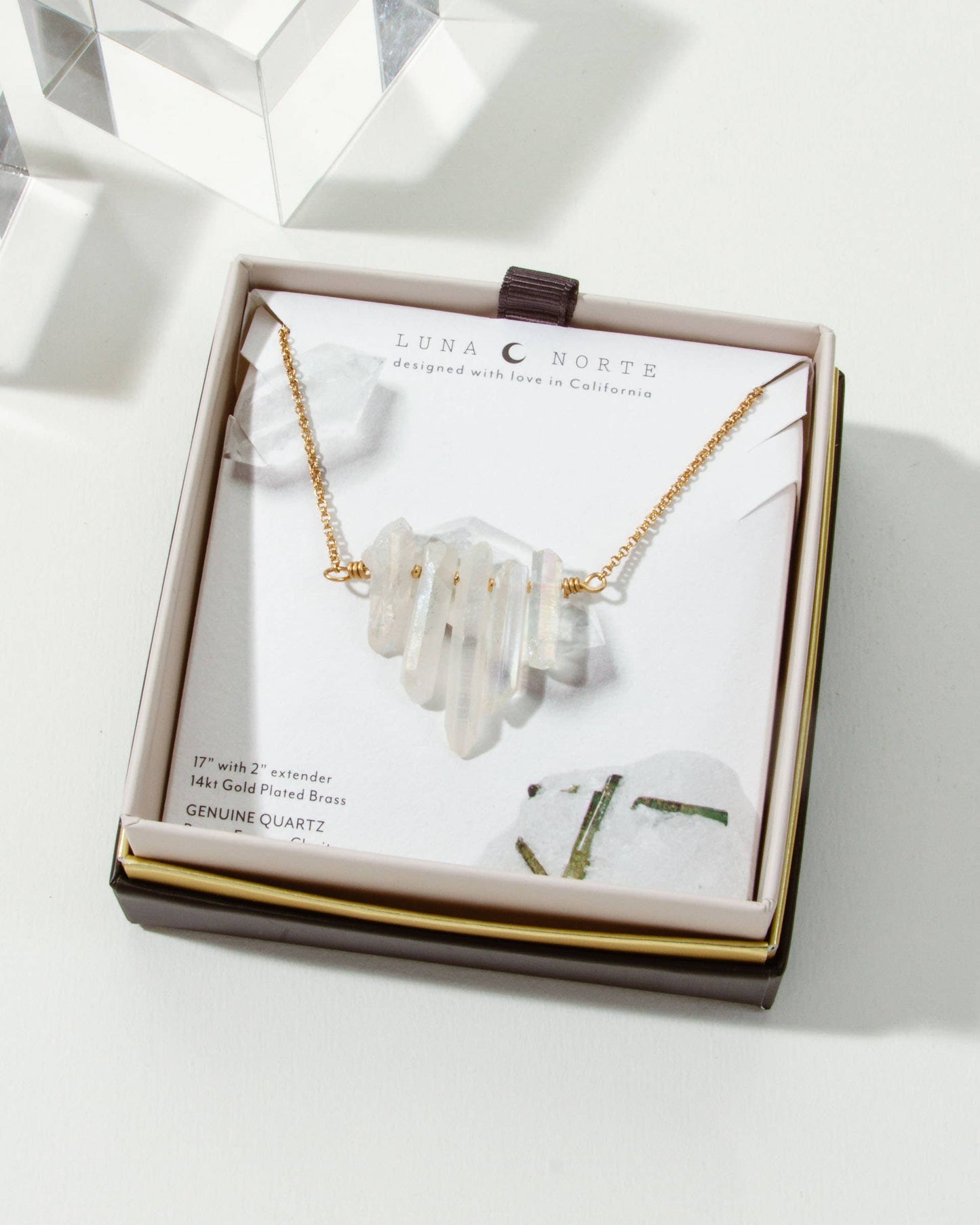 Luna Norte - Mystic Quartz Rainy Day Necklace