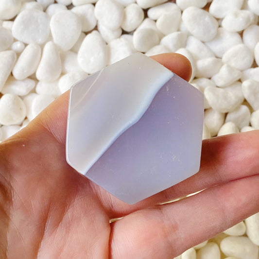 Soho Lounge Hexagon Stone Wine Stopper-10