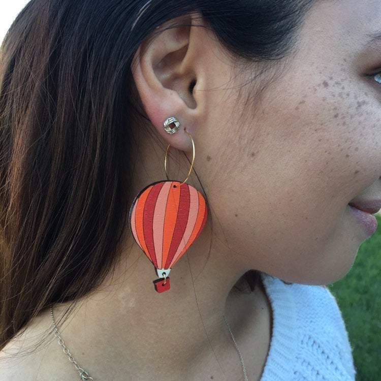 LE CHIC MIAMI - Hot Air Balloon Earrings