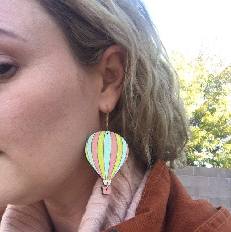 LE CHIC MIAMI - Hot Air Balloon Earrings