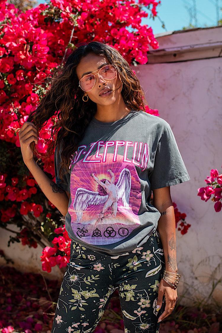 Led Zeppelin Swan Song Stanley Tee-3