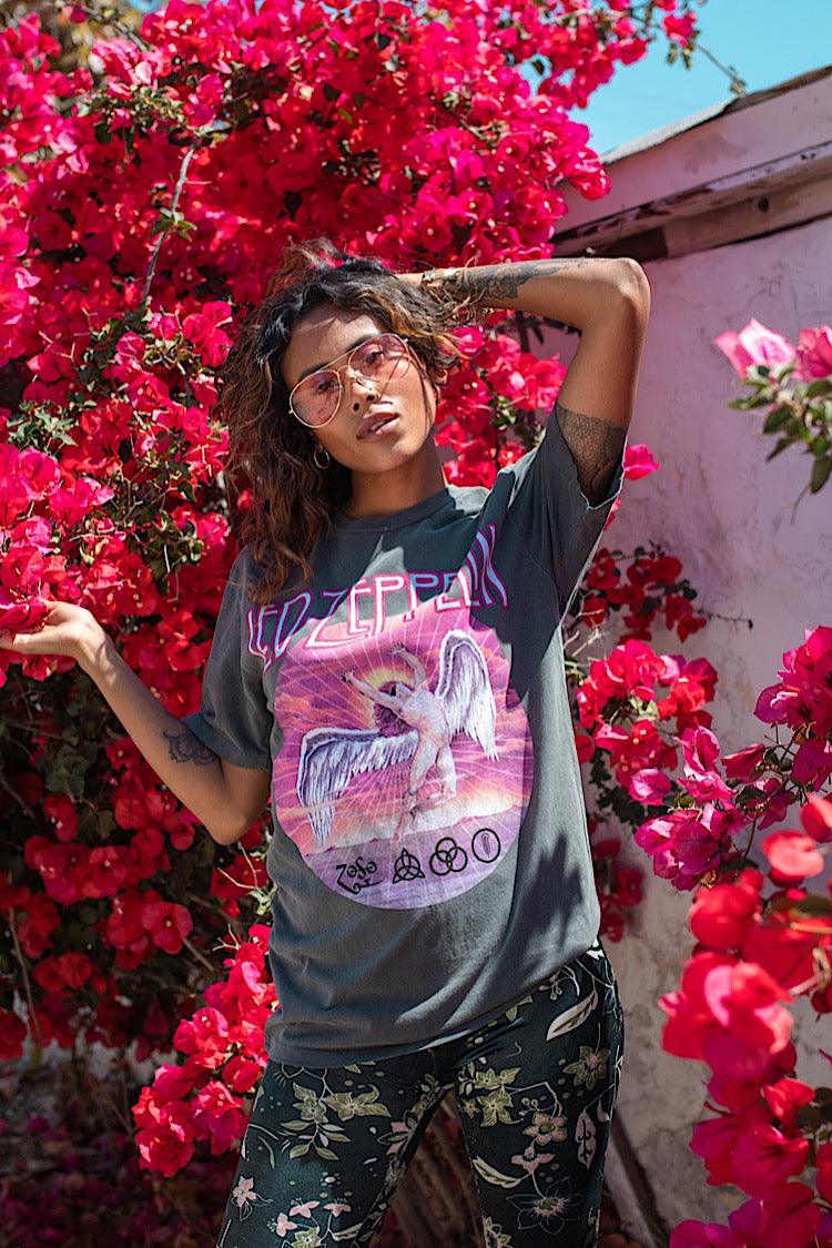 Led Zeppelin Swan Song Stanley Tee-4