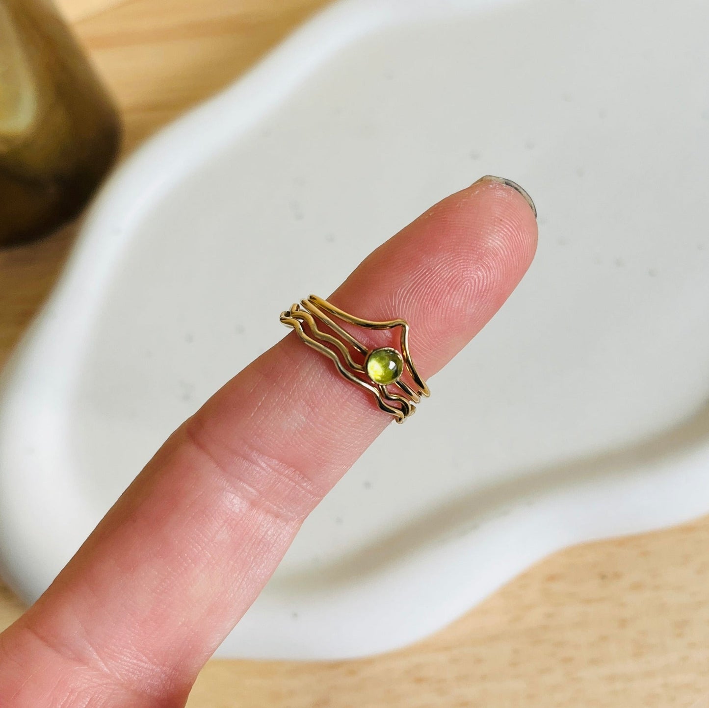 PERIDOT RING
